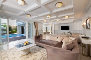 Grand Villa | Living area | LCD TV, DVD player