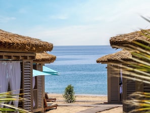 Private beach, sun loungers, beach umbrellas, beach towels - Nirvana Dolce Vita - All Inclusive (Kemer)
