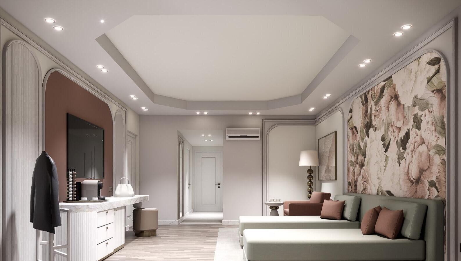 Premium bedding, minibar, in-room safe, laptop workspace