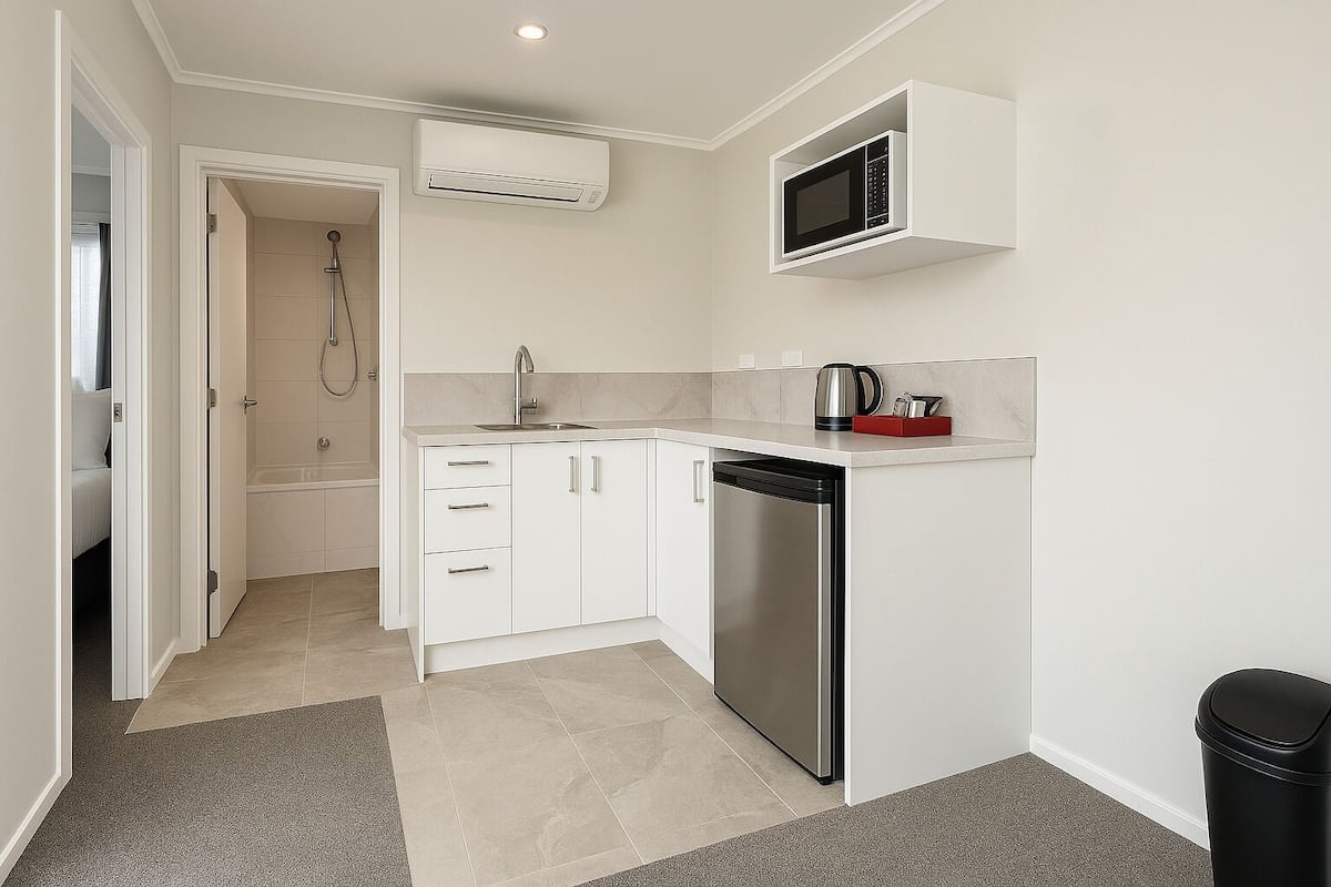 Superior-Zimmer, 1 Schlafzimmer, Badewanne | Eigene Küche