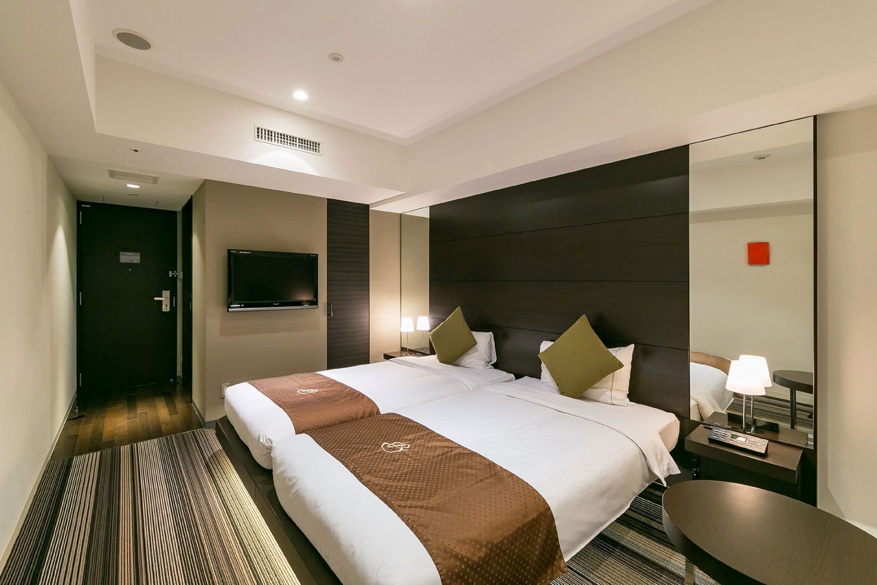 Premium bedding, pillow-top beds, in-room safe, blackout curtains