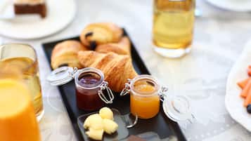Dagelijks ontbijtbuffet (toeslag)