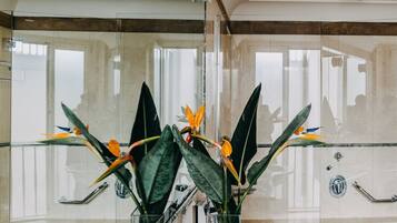 Classic Double or Twin Room | Bathroom | Combined shower/tub, designer toiletries, hair dryer, slippers