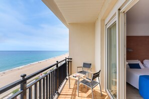 Standard-Doppelzimmer, Balkon, Meerblick | Ausblick vom Zimmer