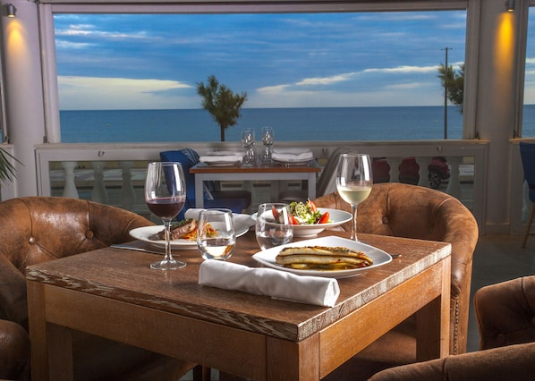 Mittagessen und Abendessen, mediterrane Küche