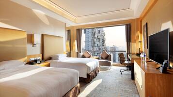 Minibar, in-room safe, desk, blackout drapes