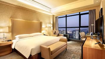 Minibar, in-room safe, desk, blackout drapes