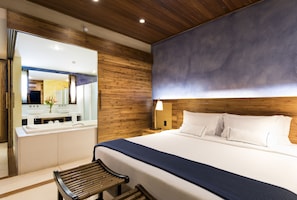 Suite Deluxe | Sábanas de algodón egipcio y ropa de cama de alta calidad