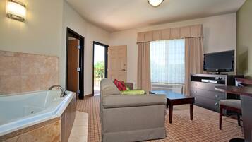 Premium bedding, in-room safe, desk, laptop workspace