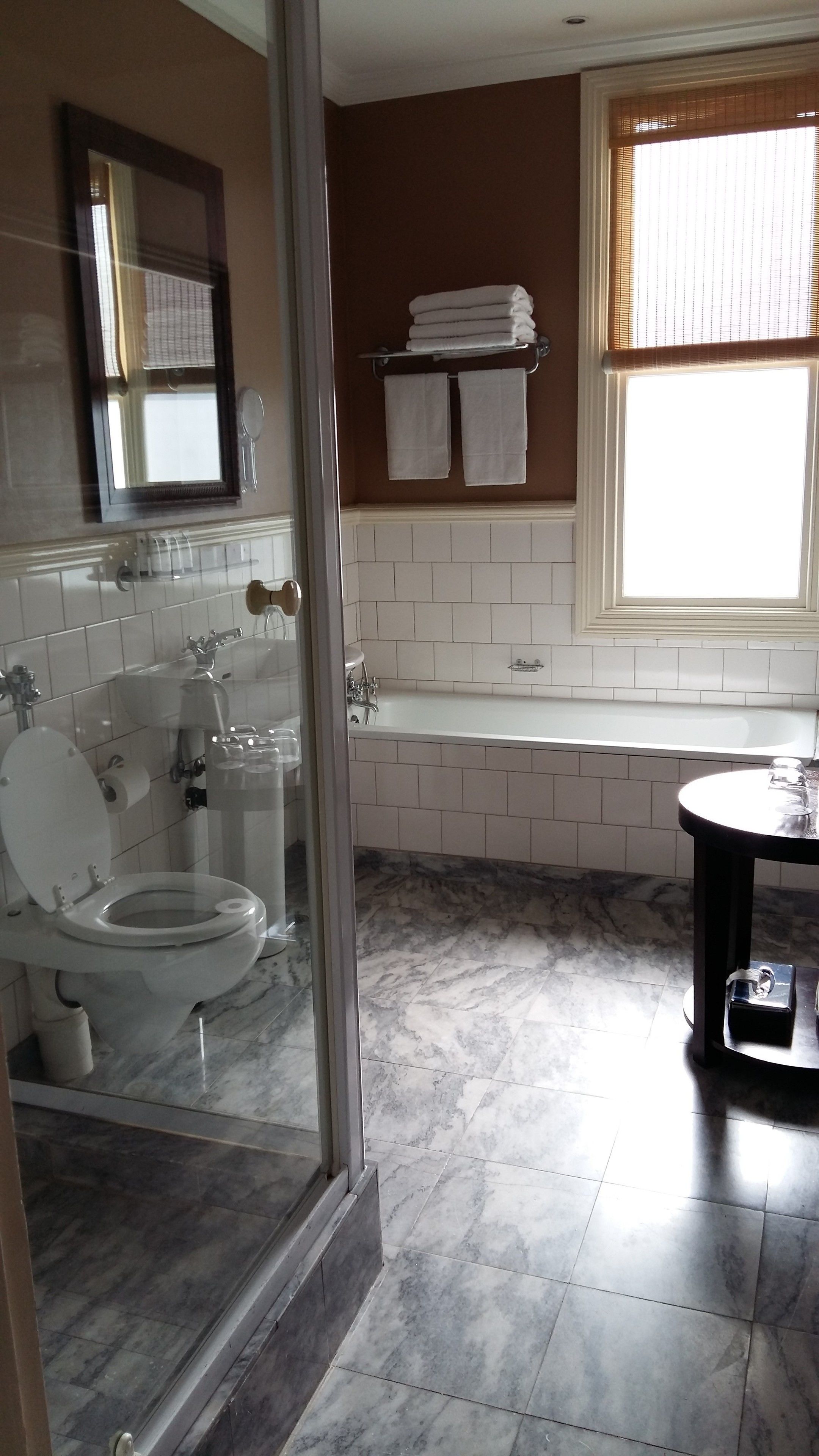 family room | bathroom | free toiletries, hair dryer, towels