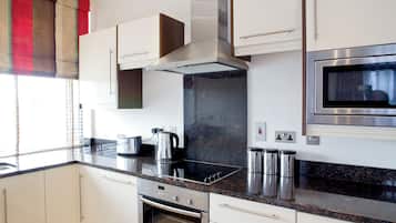 Departamento Deluxe | Cocina privada | Tetera eléctrica