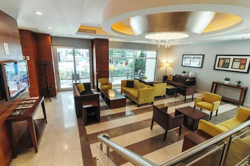 Sitzecke in der Lobby