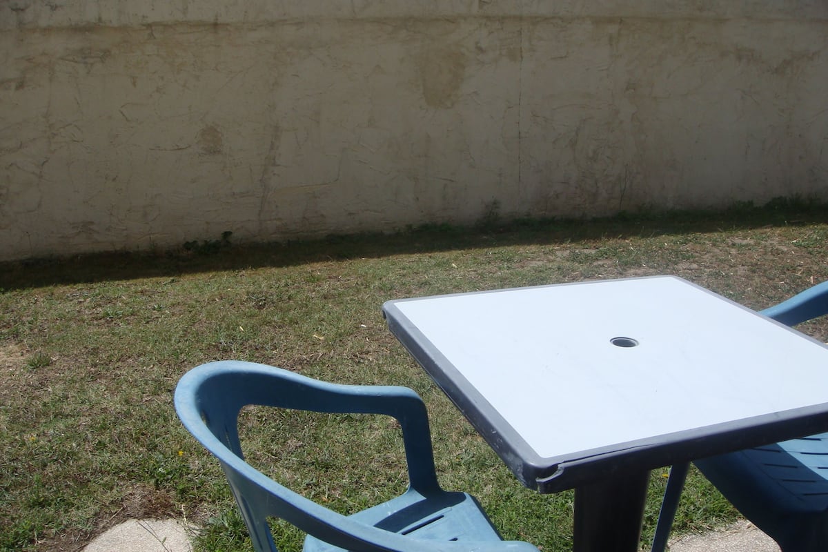 comfort double room, refrigerator & microwave | terrace/patio