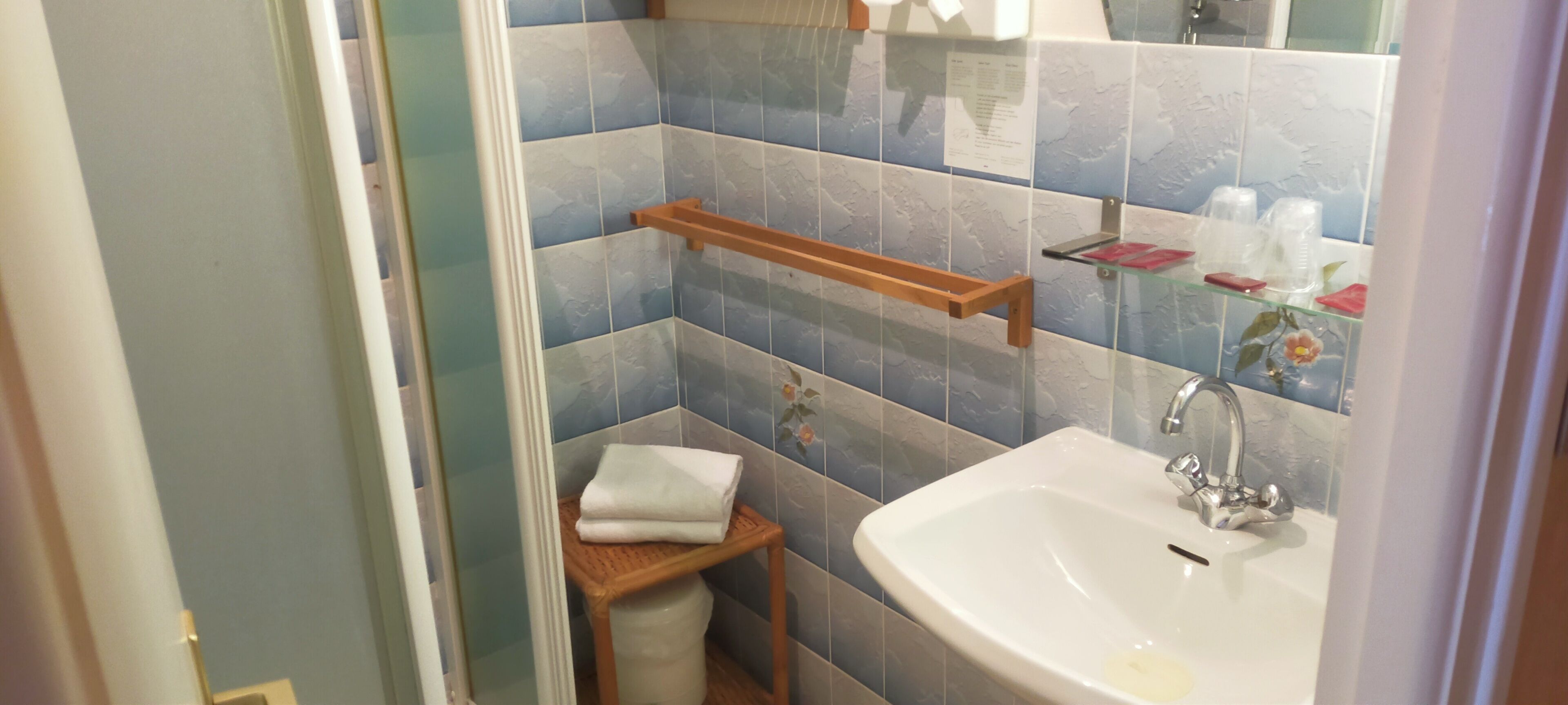 standard double room | bathroom | towels