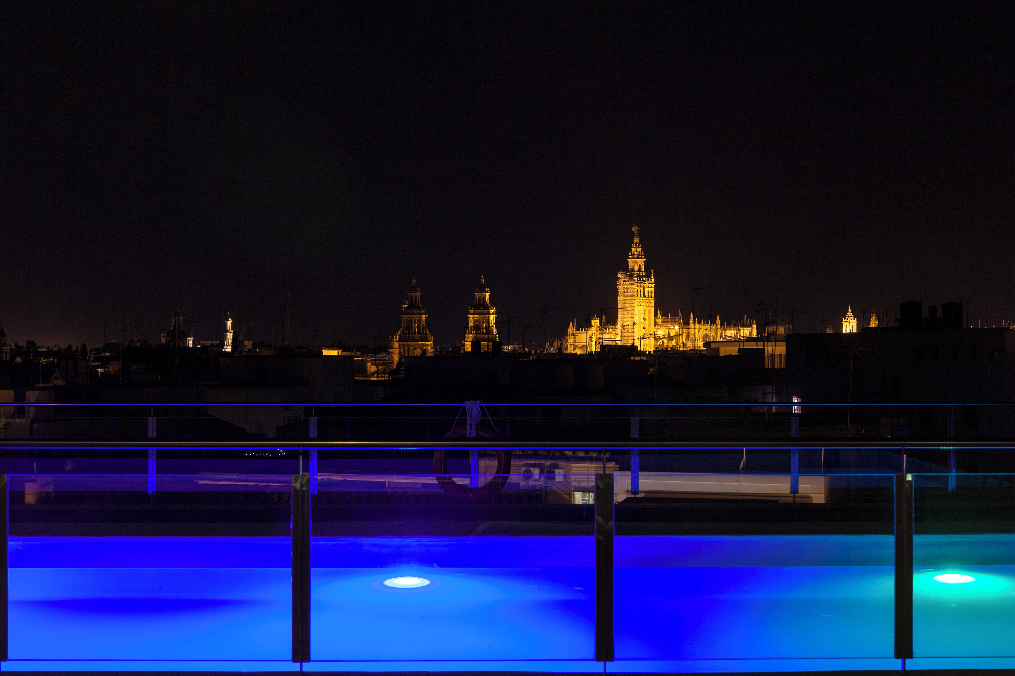 Vistas a la ciudad desde el alojamiento