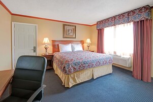 Desk, iron/ironing board, free WiFi, bed sheets