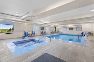 Una piscina techada
