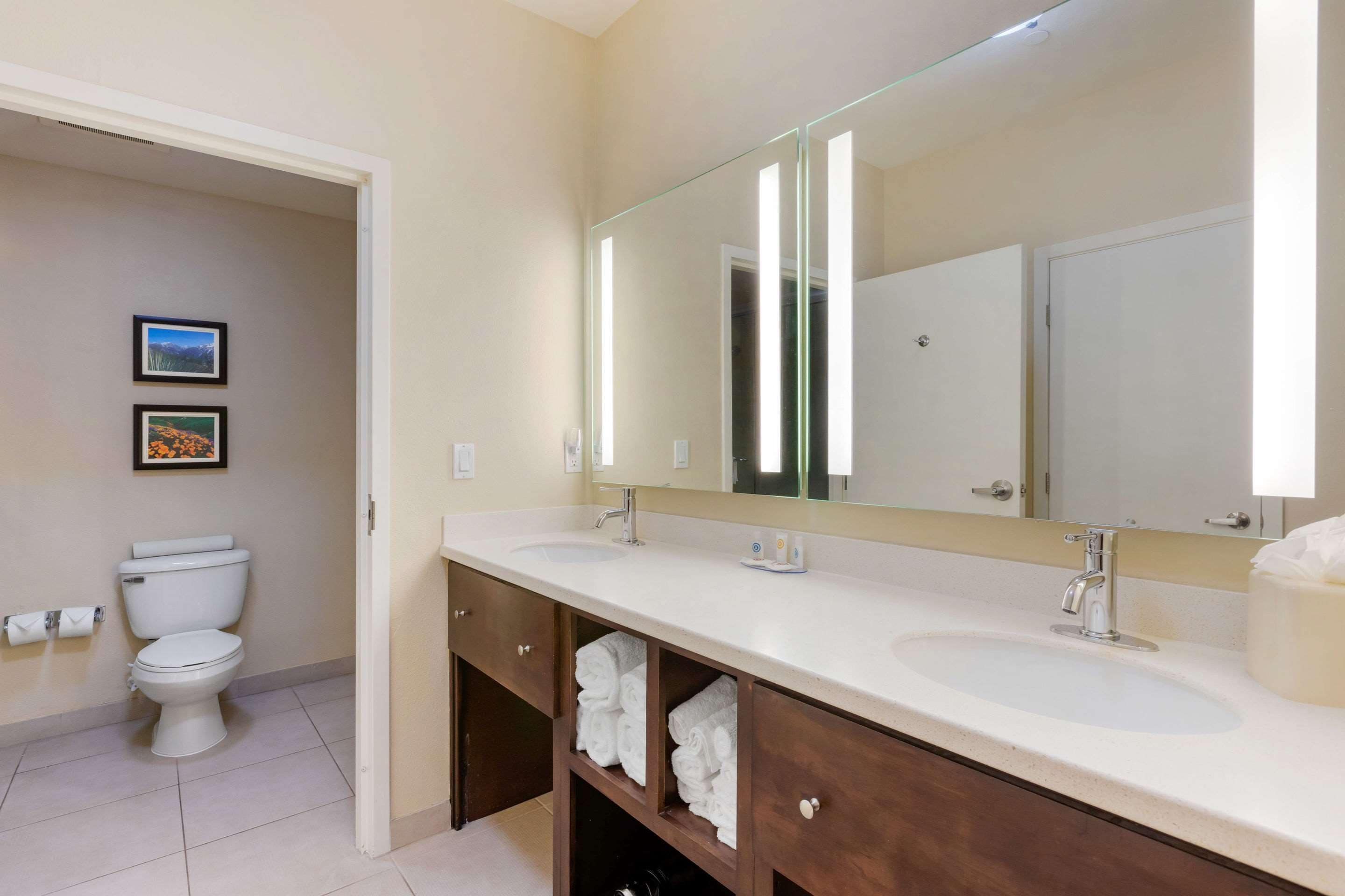 standard room, 2 queen beds, non smoking | bathroom | shower, rainfall showerhead, free toiletries, hair dryer