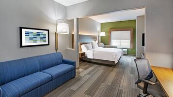 Premium bedding, down duvets, in-room safe, desk