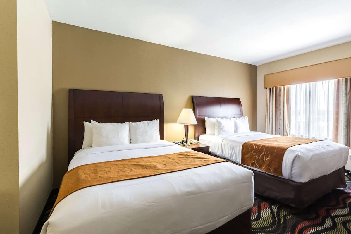 Suite, Multiple Beds, Non Smoking | Pillowtop beds, desk, iron/ironing board, free cribs/infant beds