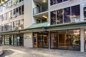 Voorkant van accommodatie