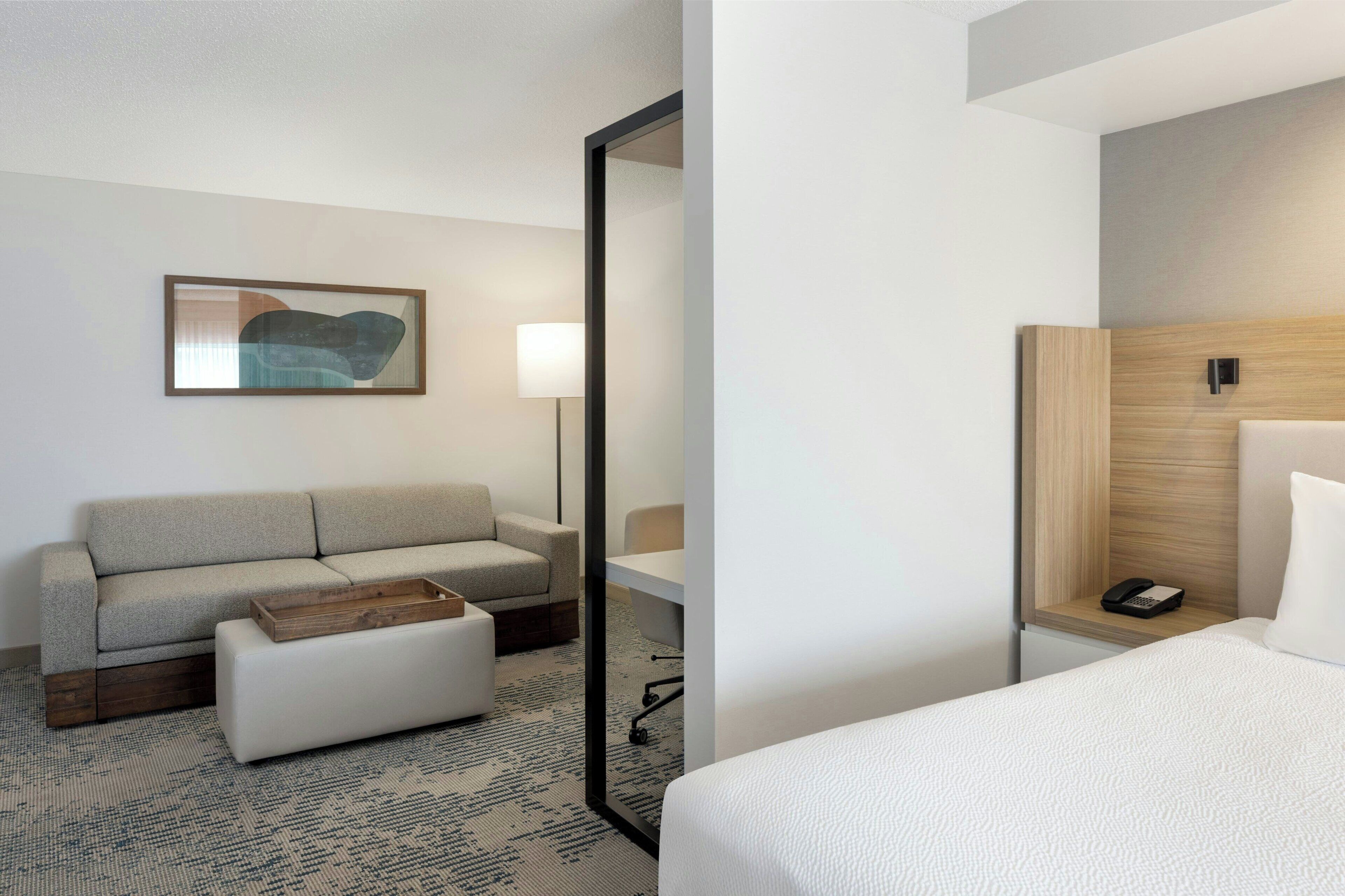 studio, 1 king bed with sofa bed | 1 bedroom, premium bedding, down duvets, pillow-top beds