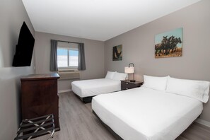Chambre, 2 grands lits