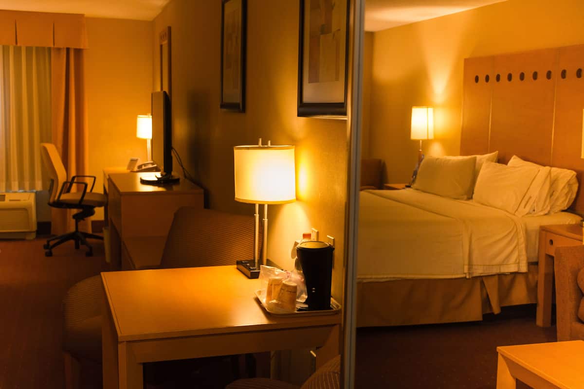 suite, 1 king bed | 1 bedroom, desk, iron/ironing board, rollaway beds