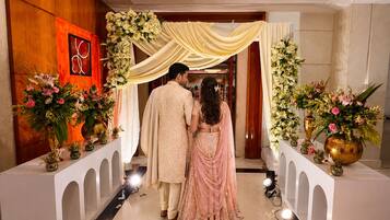 Indoor wedding