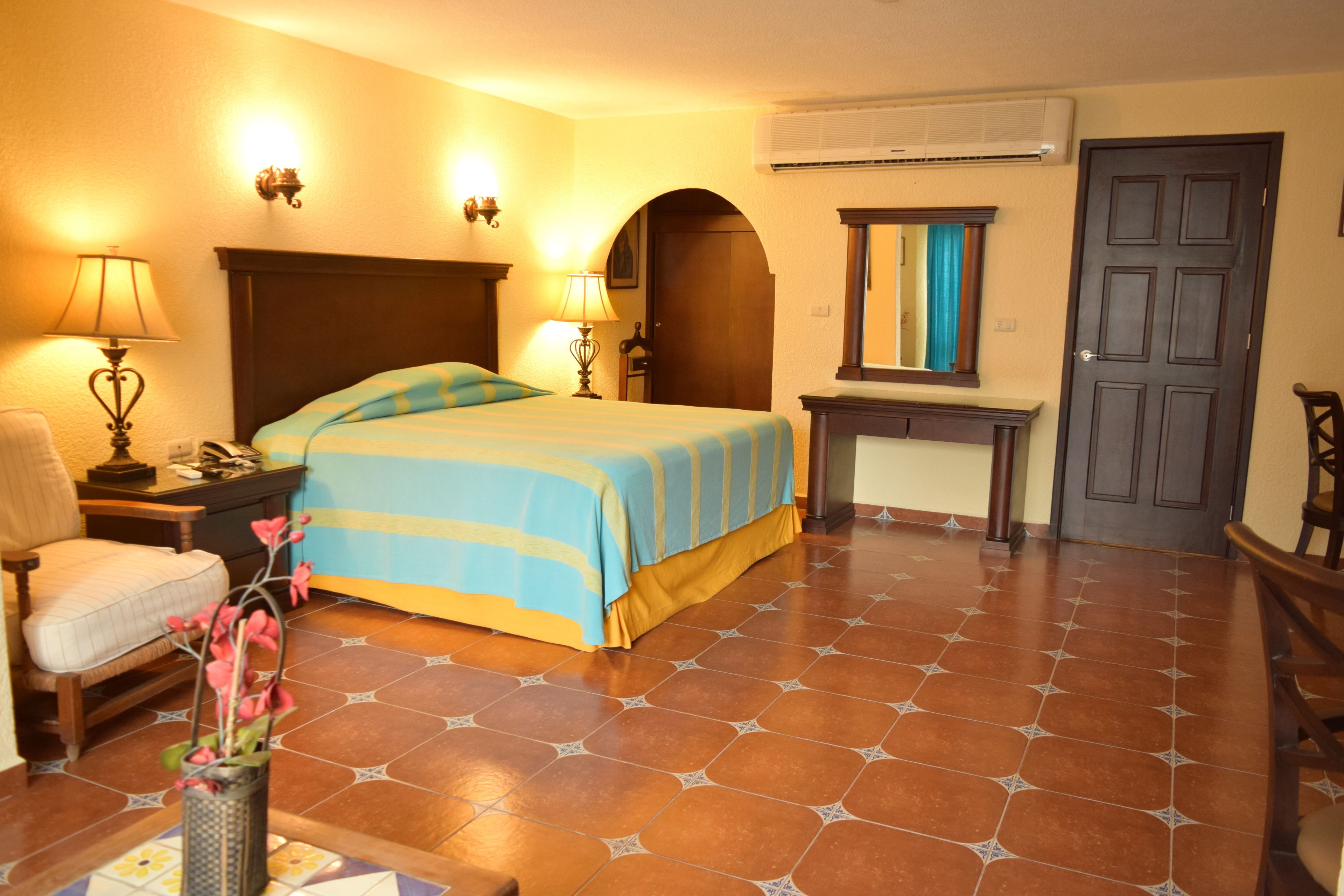 master suite | down duvets, in-room safe, blackout curtains, iron/ironing board