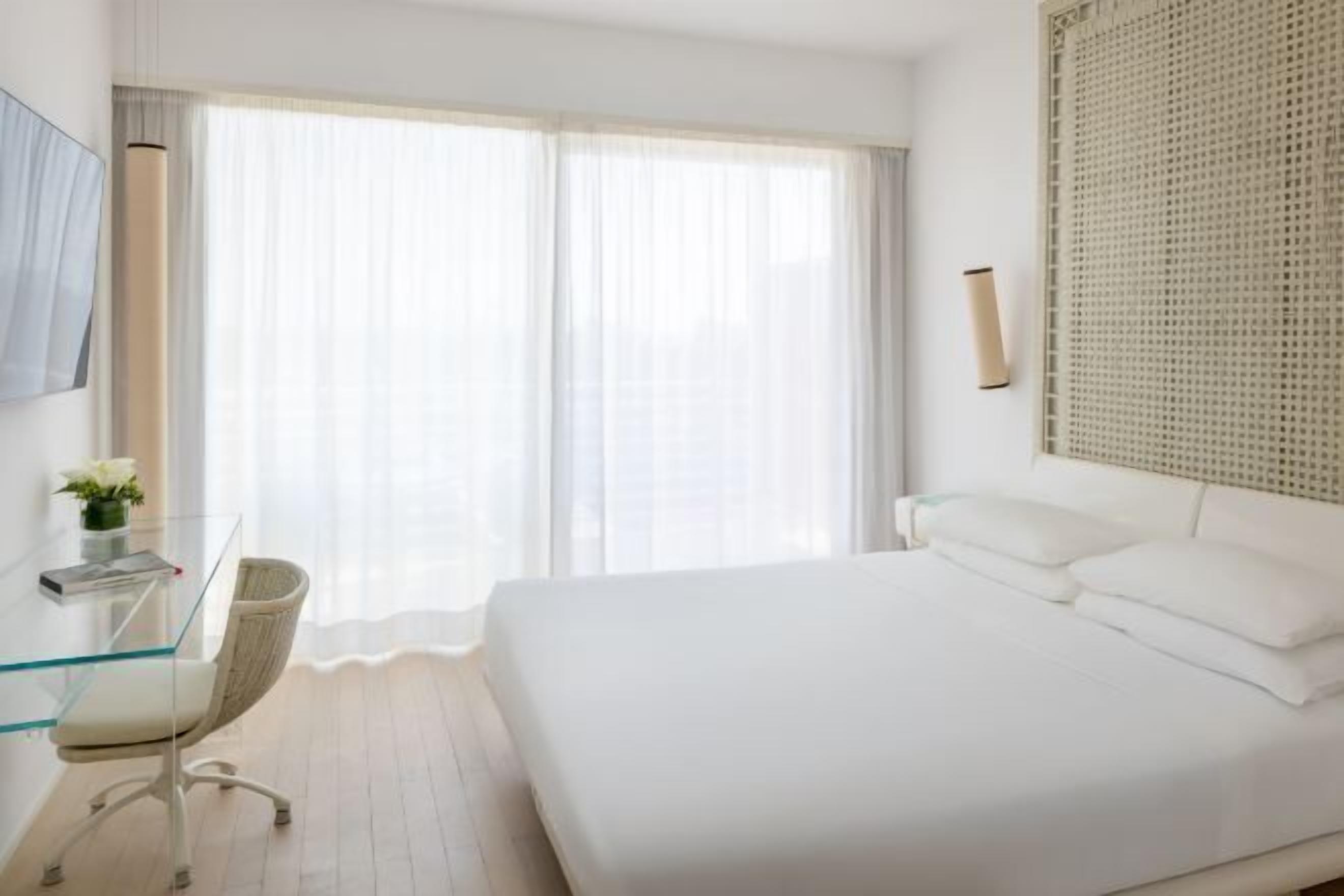 In-room safe, desk, blackout curtains, soundproofing
