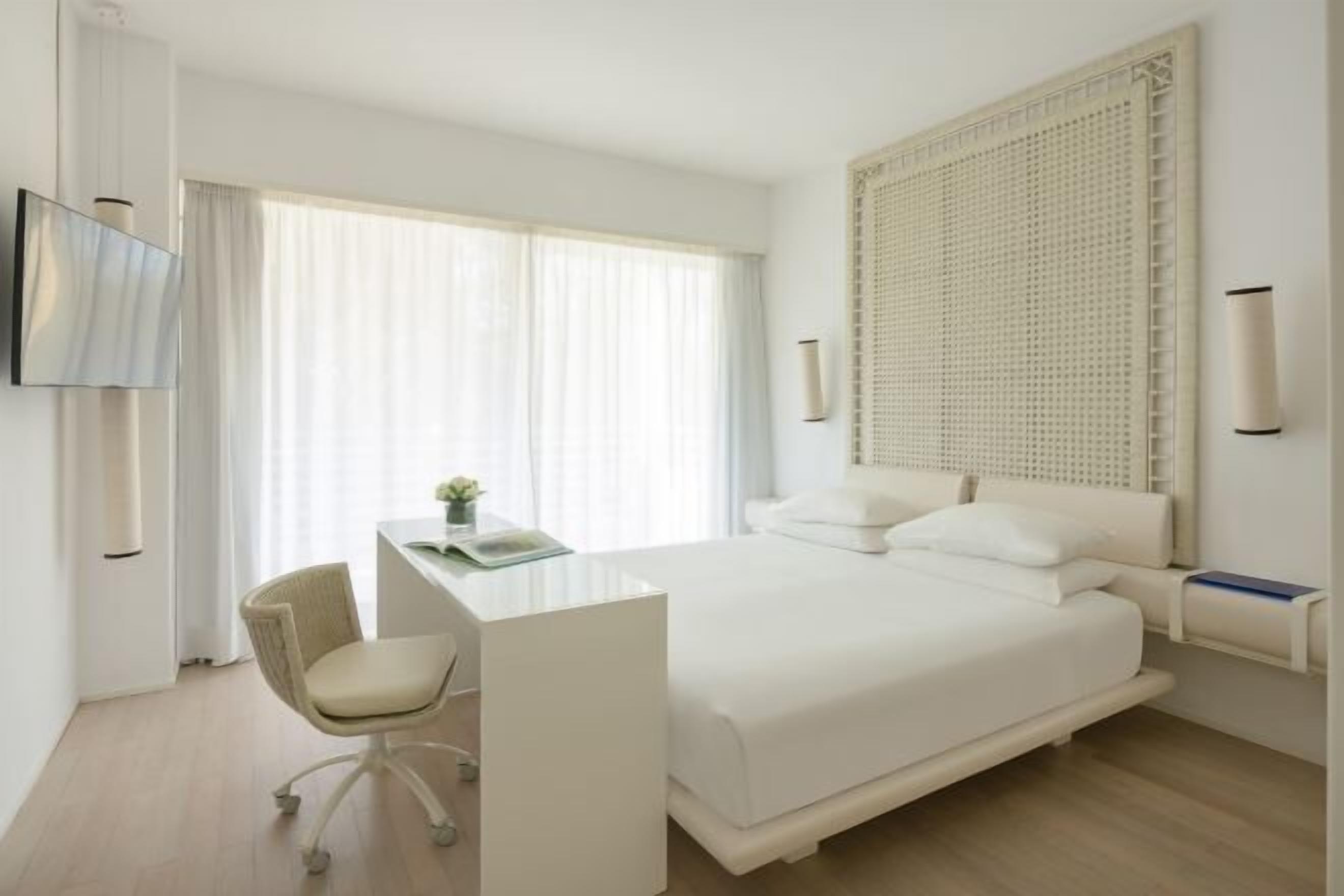 In-room safe, desk, blackout curtains, soundproofing