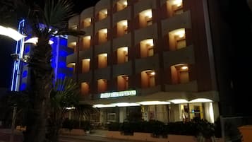 Majoituspaikan julkisivu