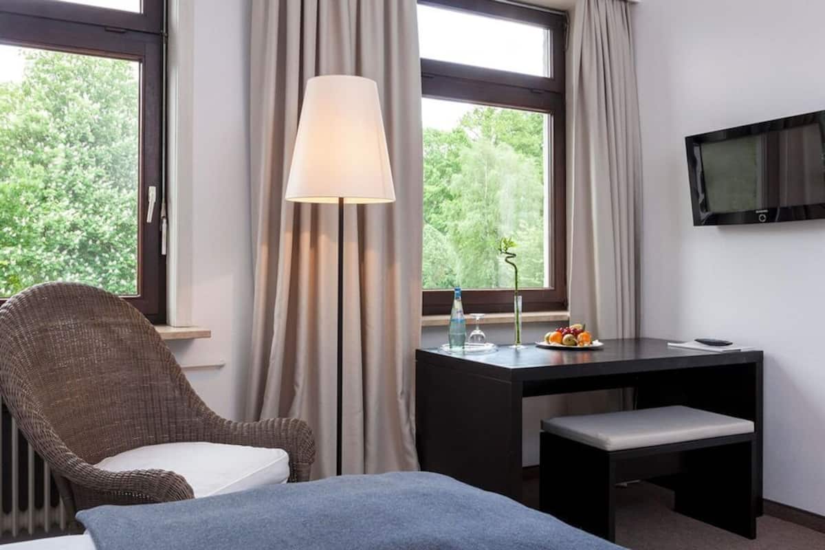 In-room safe, desk, blackout drapes, iron/ironing board