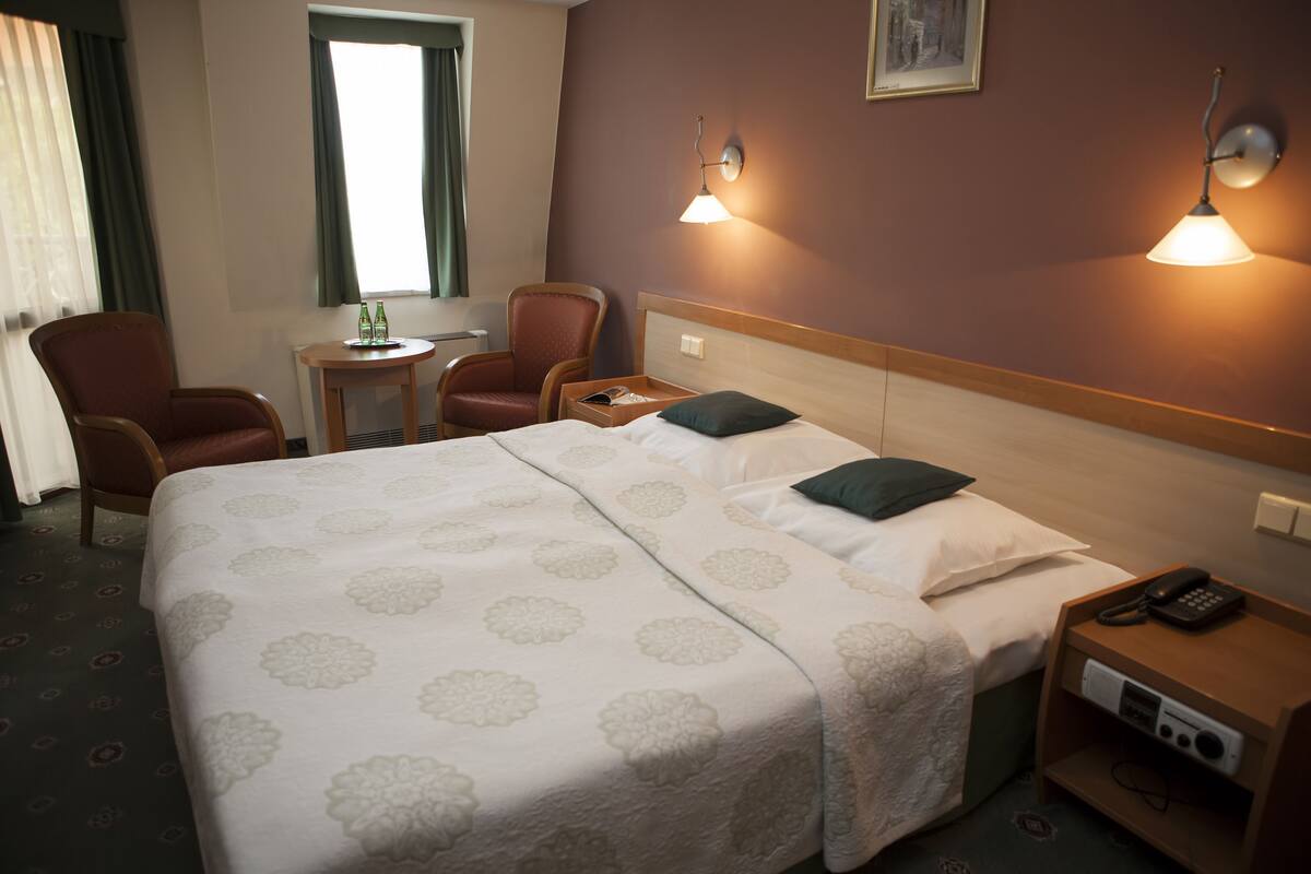 Standard Apartment | Minibar, in-room safe, desk, iron/ironing board (on request)
