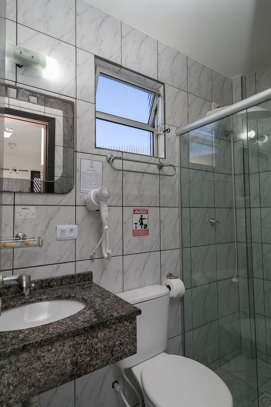 deluxe triple room | bathroom | shower, free toiletries, hair dryer, towels