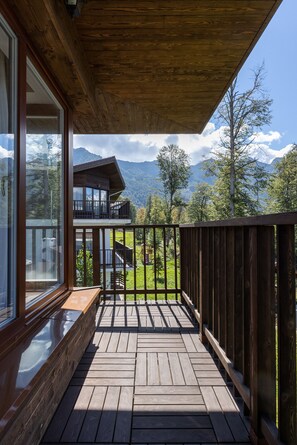 Luxury Chalet | Terrace/patio - Rosa Khutor Chalet (The Mountain Olympic Village)