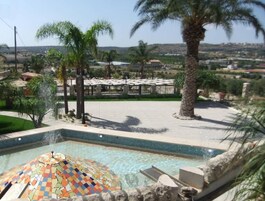 Seasonal outdoor pool, pool umbrellas, sun loungers