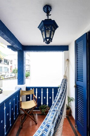 Balcony - Farfalla Guest House (Rio de Janeiro)