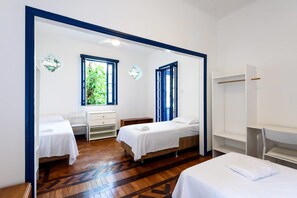 Economy Quadruple Room, 1 Bedroom, Shared Bathroom | Iron/ironing board, free WiFi