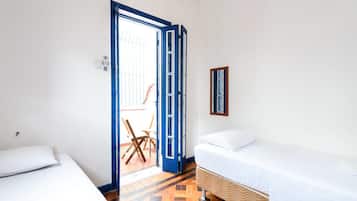 Economy Quadruple Room, 2 Bedrooms, Shared Bathroom | Iron/ironing board, free WiFi