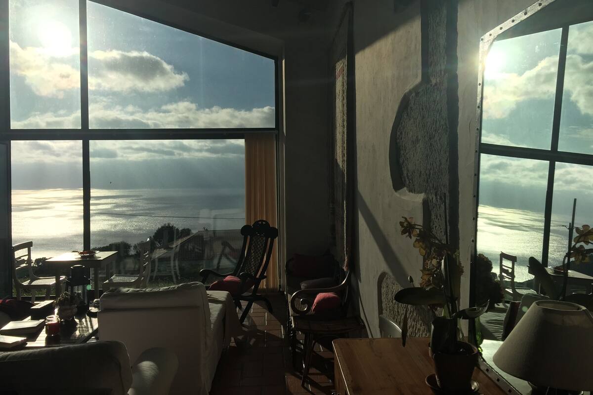 Villa, 2 Bedrooms, Sea View | Living room