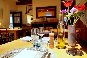 Middag serveras
