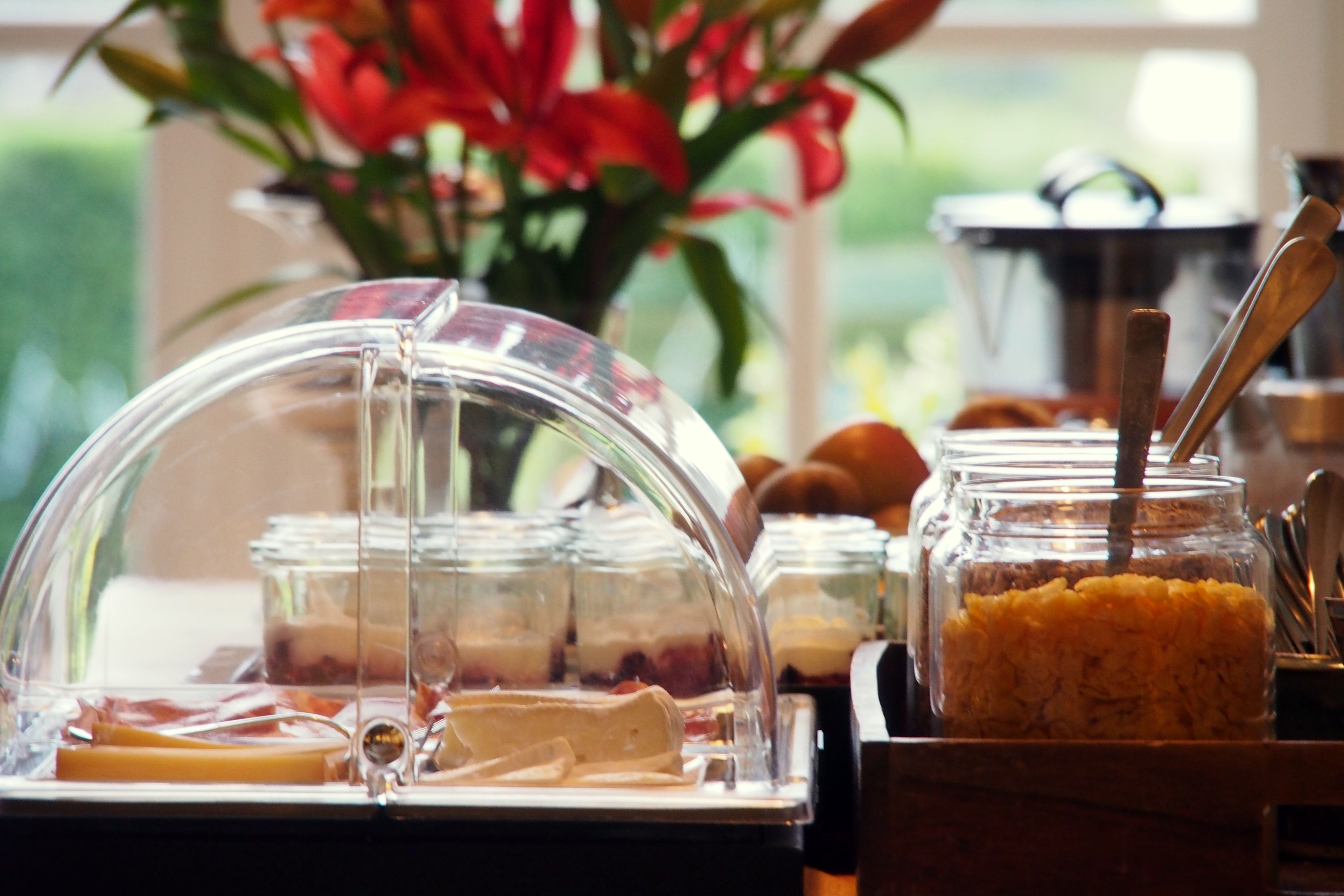 Daily buffet breakfast (EUR 14 per person)