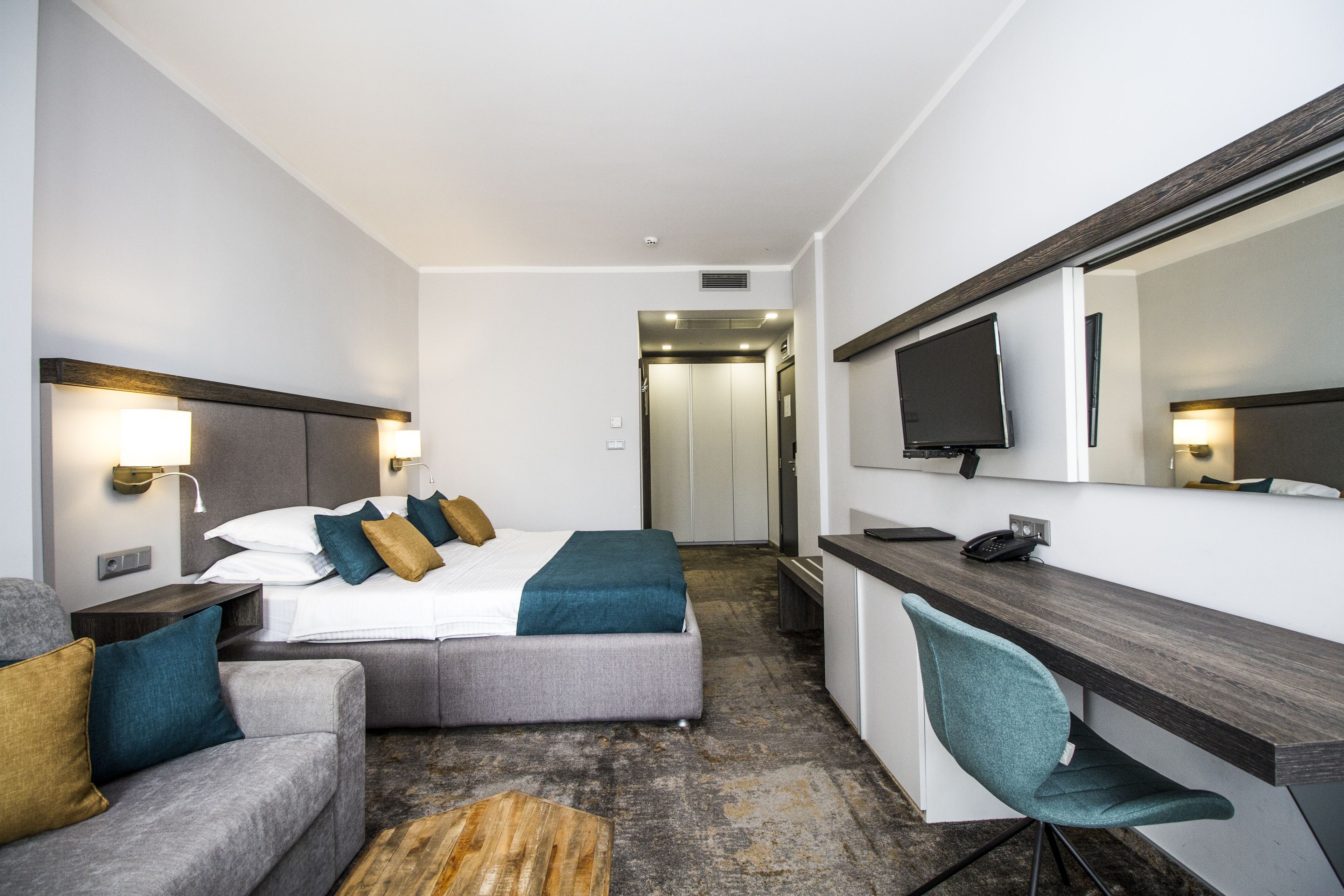 frette italian sheets, premium bedding, select comfort beds, minibar