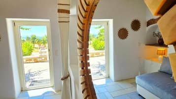 1 soverom, sengetøy av topp kvalitet og individuelt dekorert