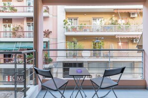 Apartment, 1 Bedroom (2nd Floor) | Balcony - Elvita Apartments (Athens)