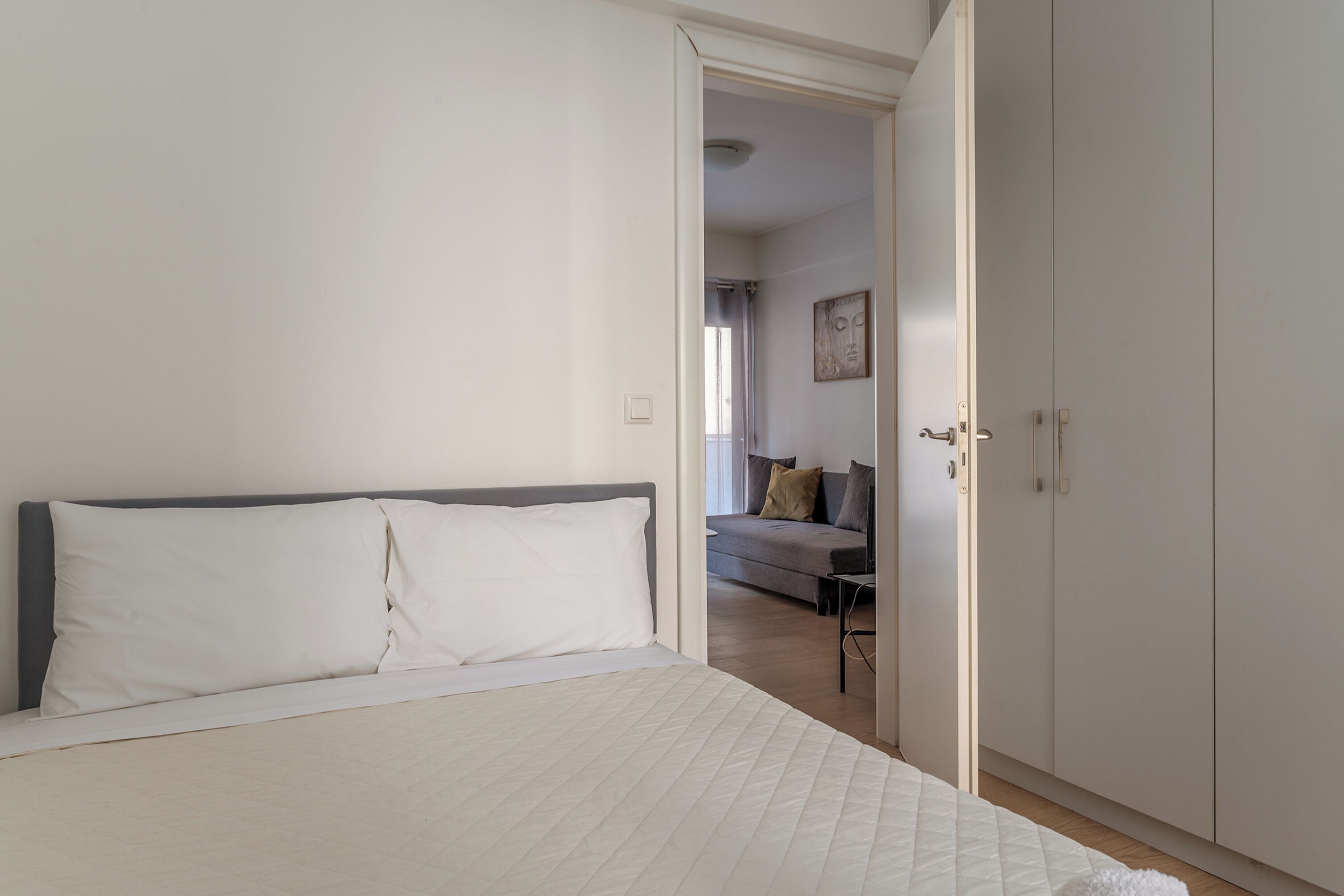 Appartement, 1 slaapkamer | 1 slaapkamer, luxe beddengoed, pillowtop-bedden