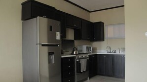 Apartamento City, 2 habitaciones, frigorífico y microondas, vistas a la ciudad | Cocina privada