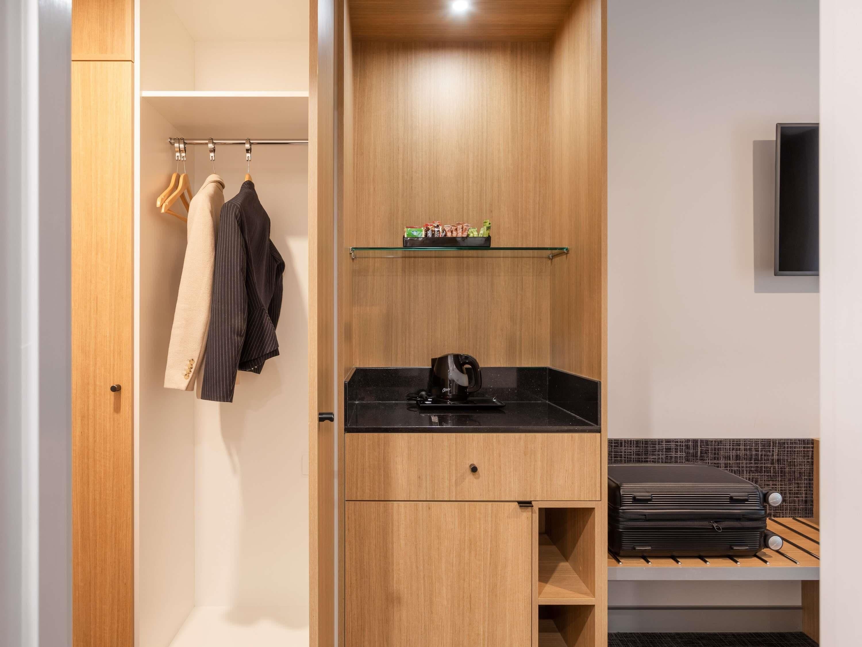 In-room safe, desk, blackout drapes, iron/ironing board